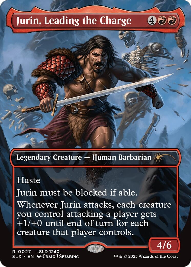 Jurin, Leading the Charge (27) (SLX Cards)