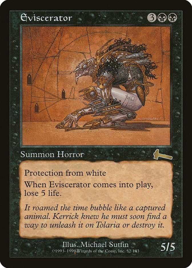 Image for Eviscerator (52) (Urza's Legacy) - Magic: The Gathering