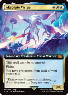 Image for Absolute Virtue (Extended Art) (476) (FIN) - Magic: The Gathering