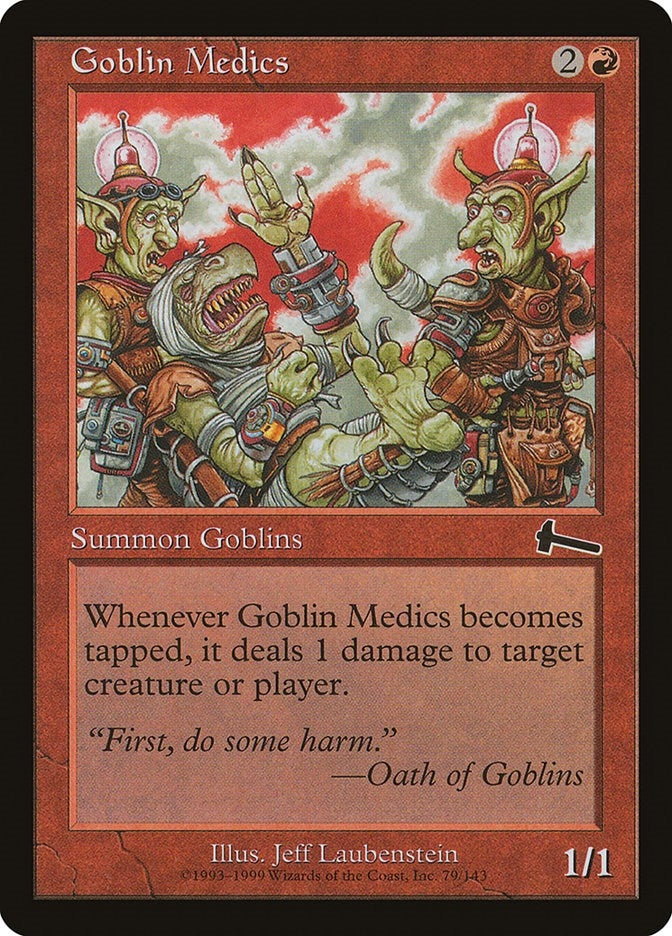 Goblin Medics (79) (Urza's Legacy)
