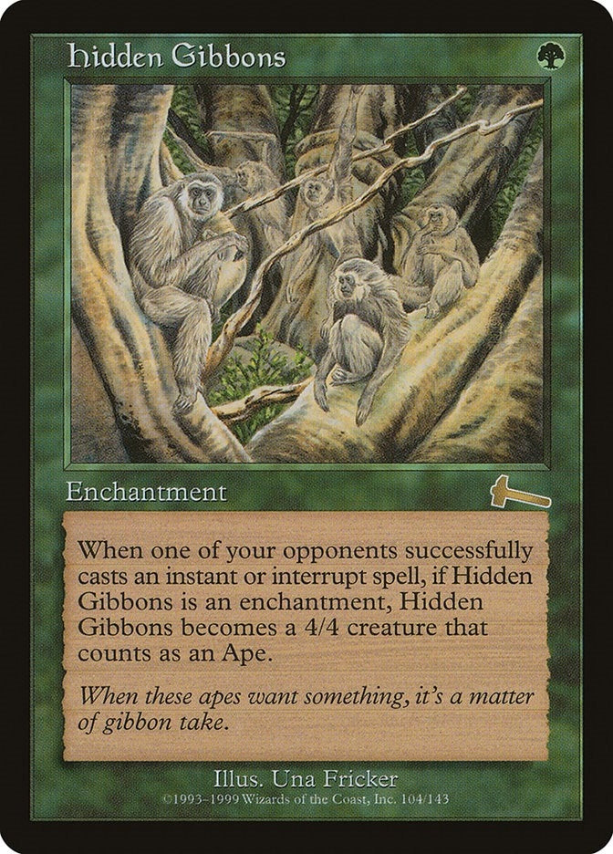 Image for Hidden Gibbons (104) (Urza's Legacy) - Magic: The Gathering