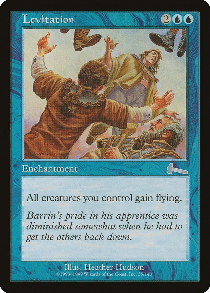 Image for Levitation (35) (Urza's Legacy) - Magic: The Gathering