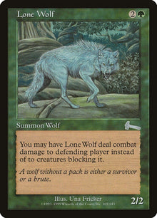 Lone Wolf (105) (Urza's Legacy)