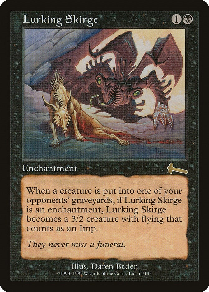 Lurking Skirge (55) (Urza's Legacy)