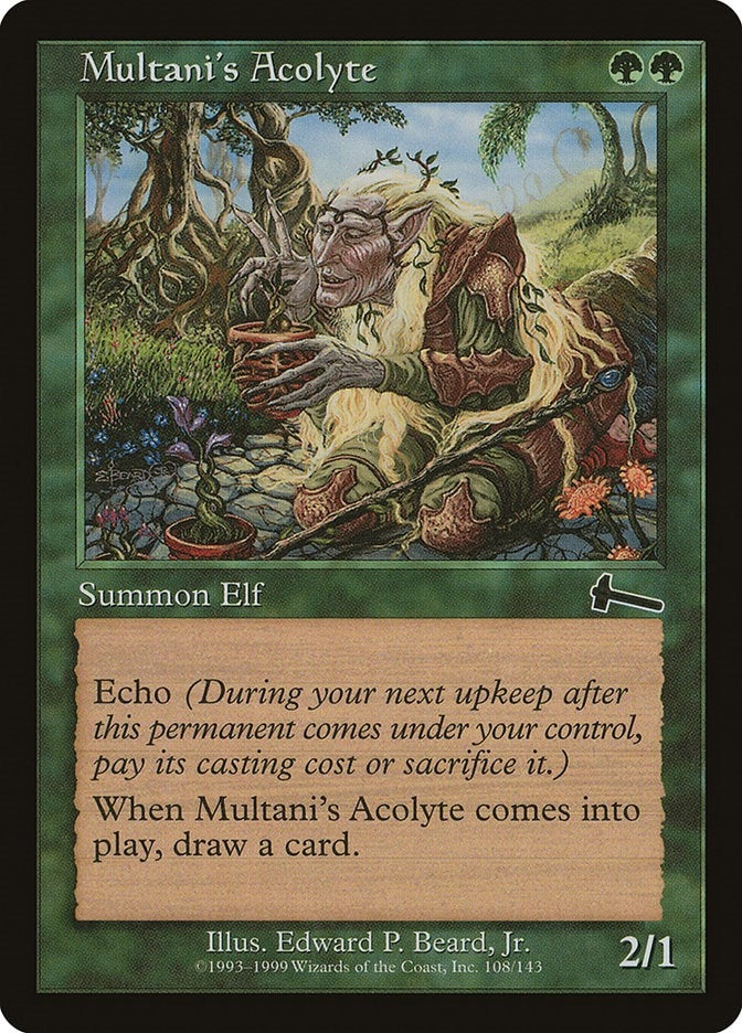 Multani's Acolyte (108) (Urza's Legacy)