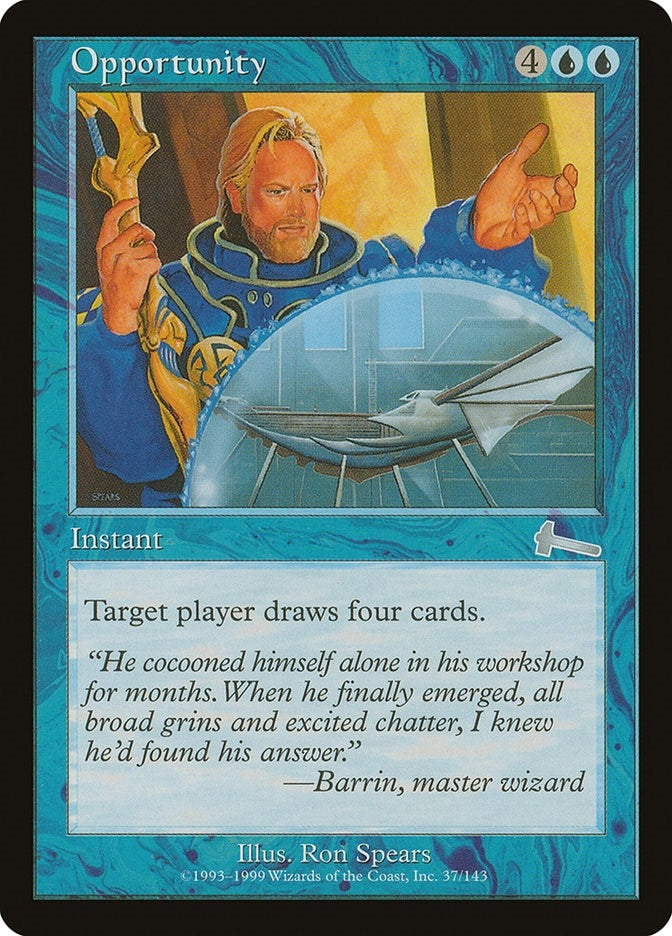 Image for Opportunity (37) (Urza's Legacy) - Magic: The Gathering