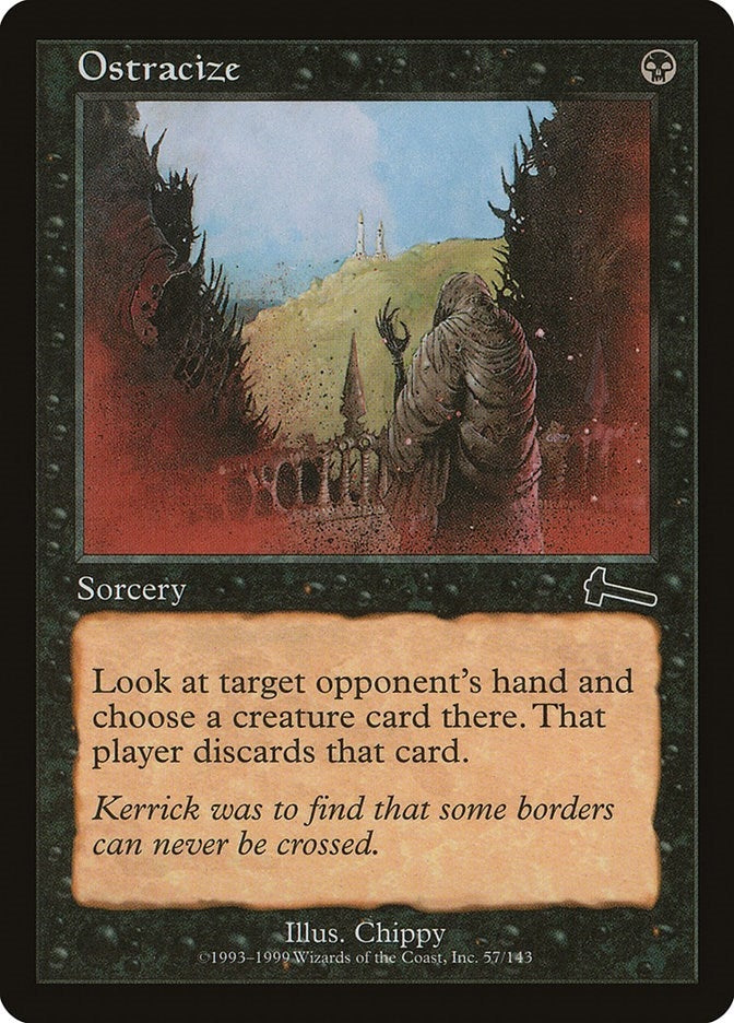 Image for Ostracize (57) (Urza's Legacy) - Magic: The Gathering