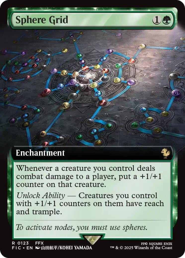 Image for Sphere Grid (Extended Art) (123) (FINAL FANTASY) - Magic: The Gathering