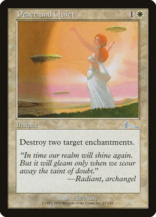 Image for Peace and Quiet (17) (Urza's Legacy) - Magic: The Gathering