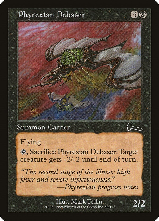 Image for Phyrexian Debaser (59) (Urza's Legacy) - Magic: The Gathering