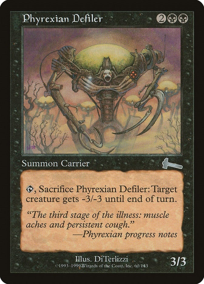 Image for Phyrexian Defiler (60) (Urza's Legacy) - Magic: The Gathering