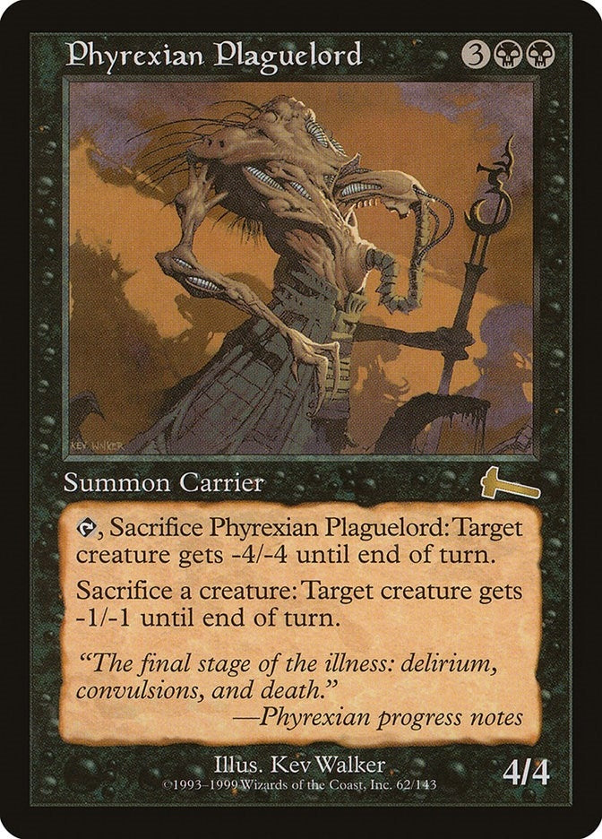 Image for Phyrexian Plaguelord (62) (Urza's Legacy) - Magic: The Gathering