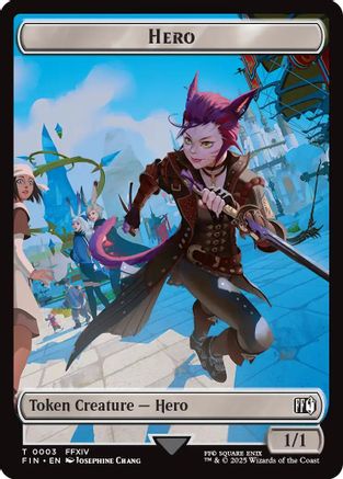 Hero (0003) // Food Double-Sided Token (3 // 22) (FIN)