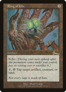 Ring of Gix (131) (Urza's Legacy)