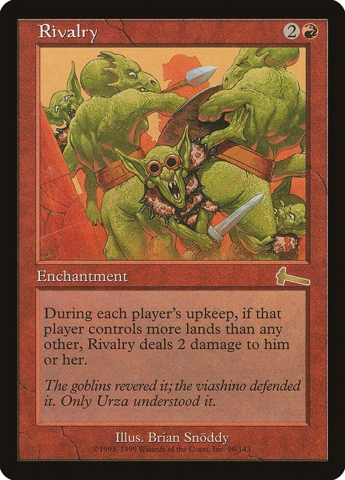 Image for Rivalry (90) (Urza's Legacy) - Magic: The Gathering