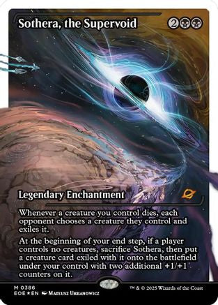 Sothera, the Supervoid (Showcase) (Fracture Foil) (386) (EOE)