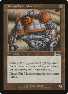 Image for Thran War Machine (134) (Urza's Legacy) - Magic: The Gathering