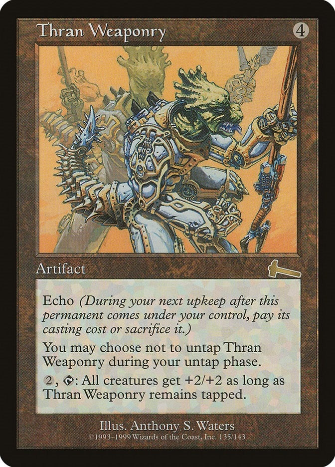 Image for Thran Weaponry (135) (Urza's Legacy) - Magic: The Gathering