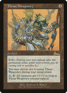 Image for Thran Weaponry (135) (Urza's Legacy) - Magic: The Gathering