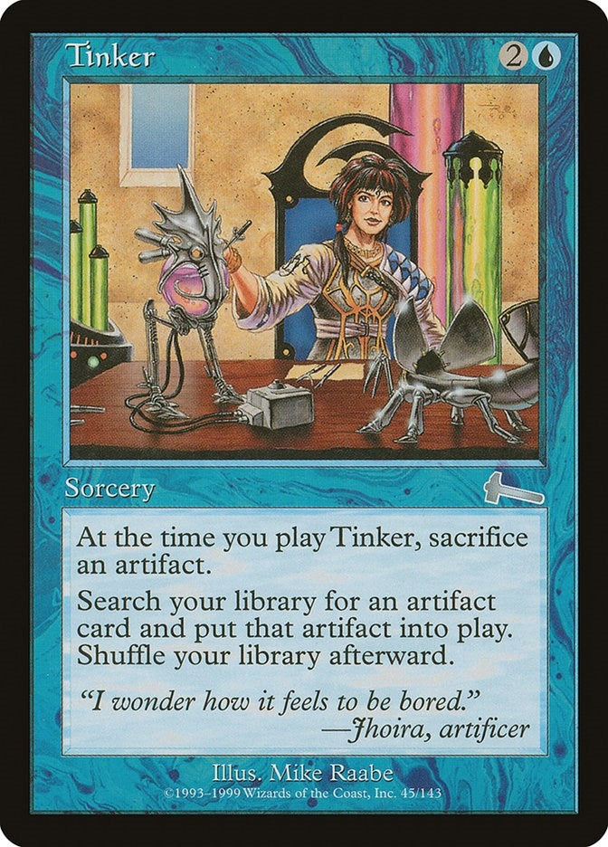 Tinker (45) (Urza's Legacy)