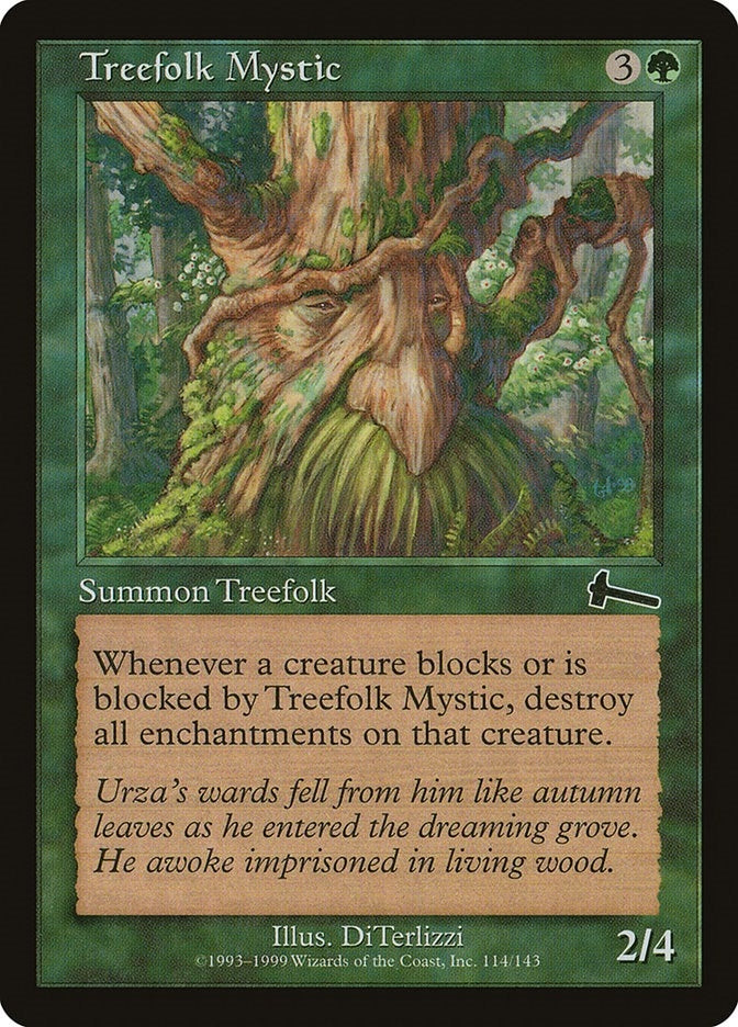 Treefolk Mystic (114) (Urza's Legacy)