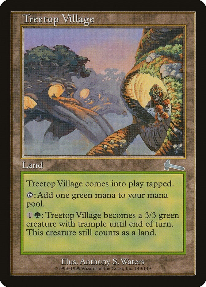 Treetop Village (143) (Urza's Legacy)