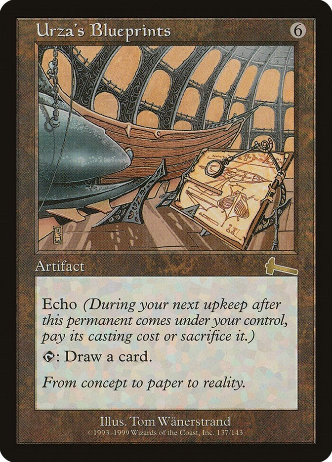 Image for Urza's Blueprints (137) (Urza's Legacy) - Magic: The Gathering