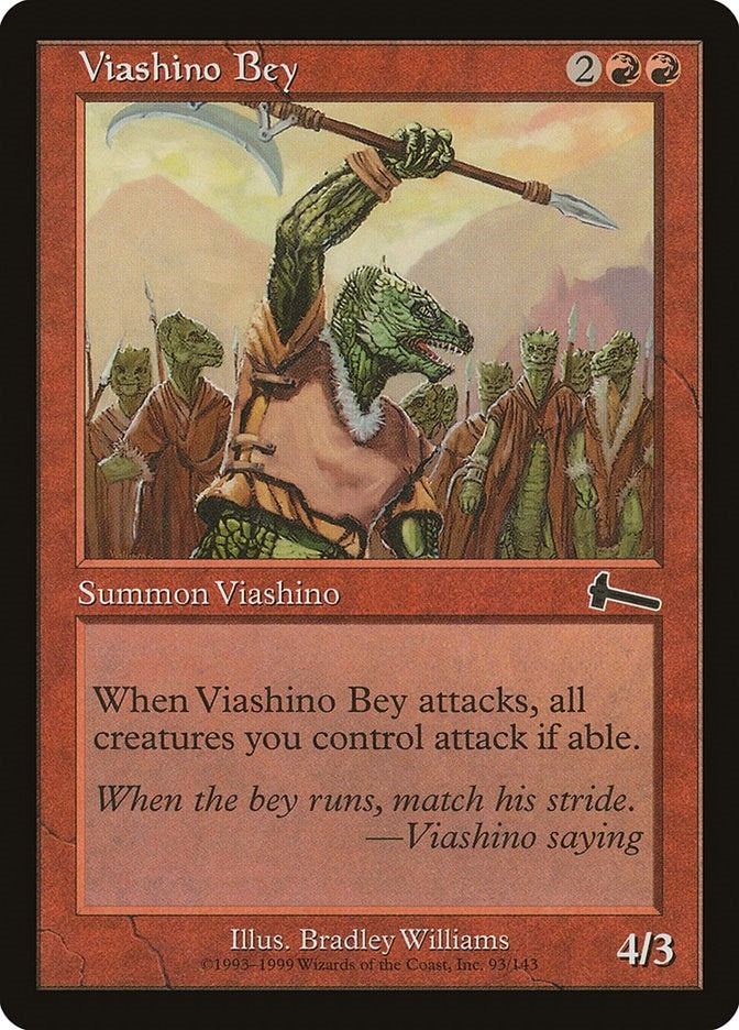 Viashino Bey (93) (Urza's Legacy)