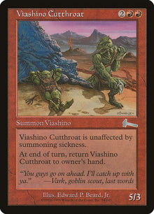 Image for Viashino Cutthroat (94) (Urza's Legacy) - Magic: The Gathering