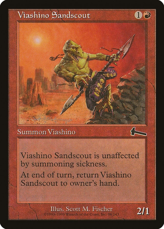 Viashino Sandscout (96) (Urza's Legacy)