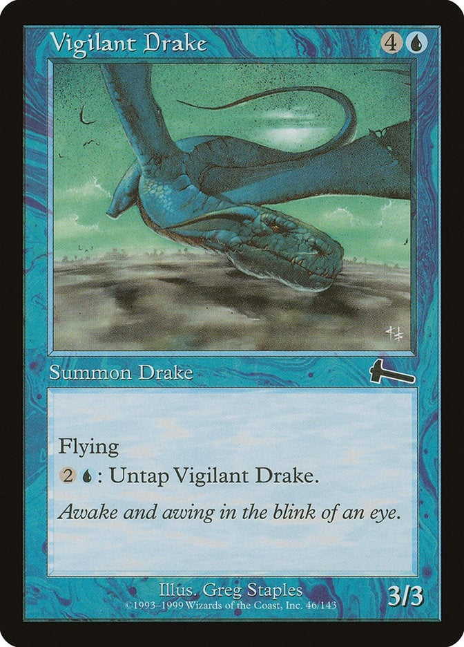 Vigilant Drake (46) (Urza's Legacy)