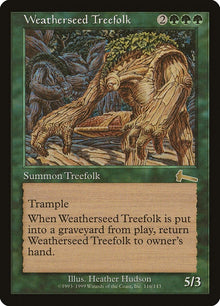 Weatherseed Treefolk (116) (Urza's Legacy)