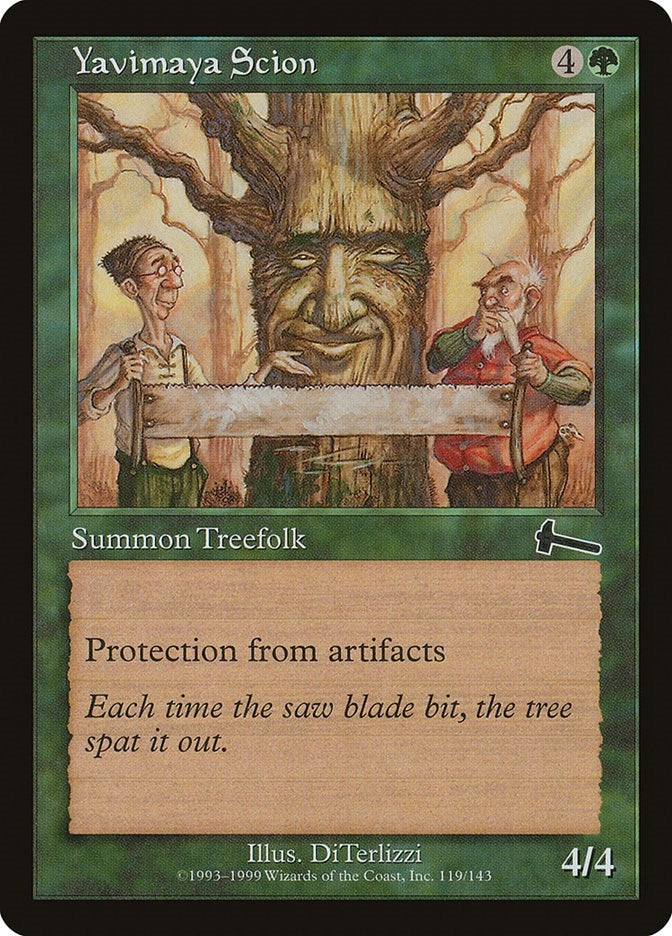 Image for Yavimaya Scion (119) (Urza's Legacy) - Magic: The Gathering