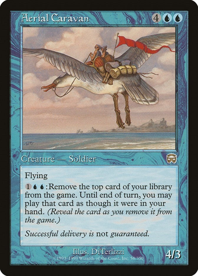 Image for Aerial Caravan (58) (Mercadian Masques) - Magic: The Gathering