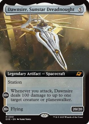 Dawnsire, Sunstar Dreadnought (Extended Art) (351) (EOE)