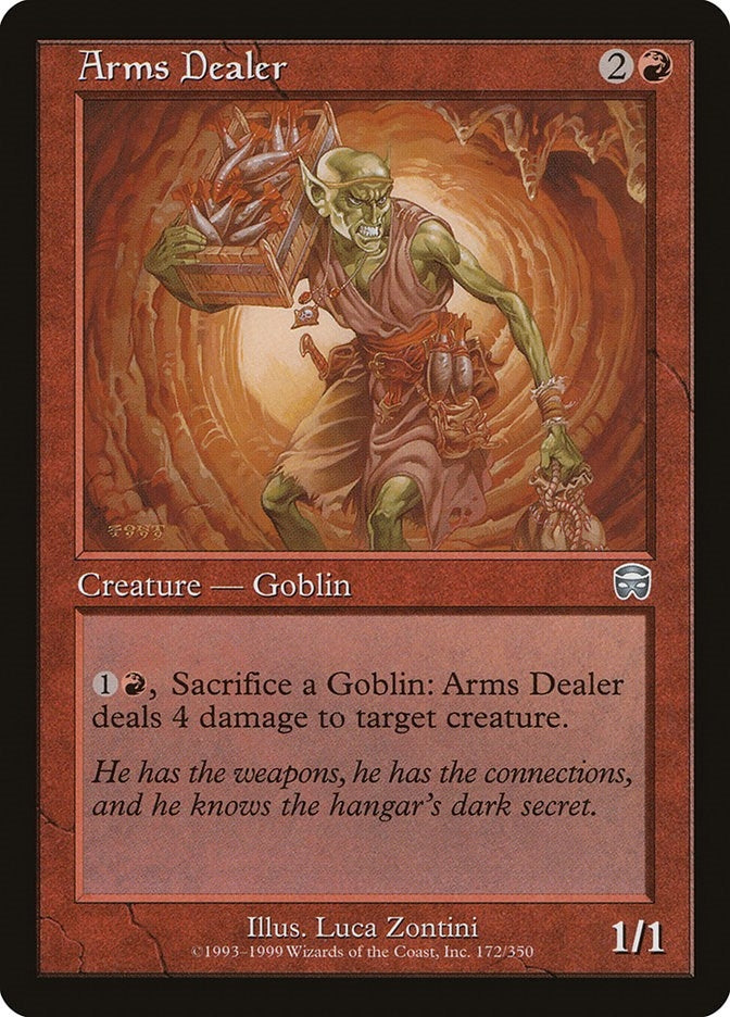 Image for Arms Dealer (172) (Mercadian Masques) - Magic: The Gathering