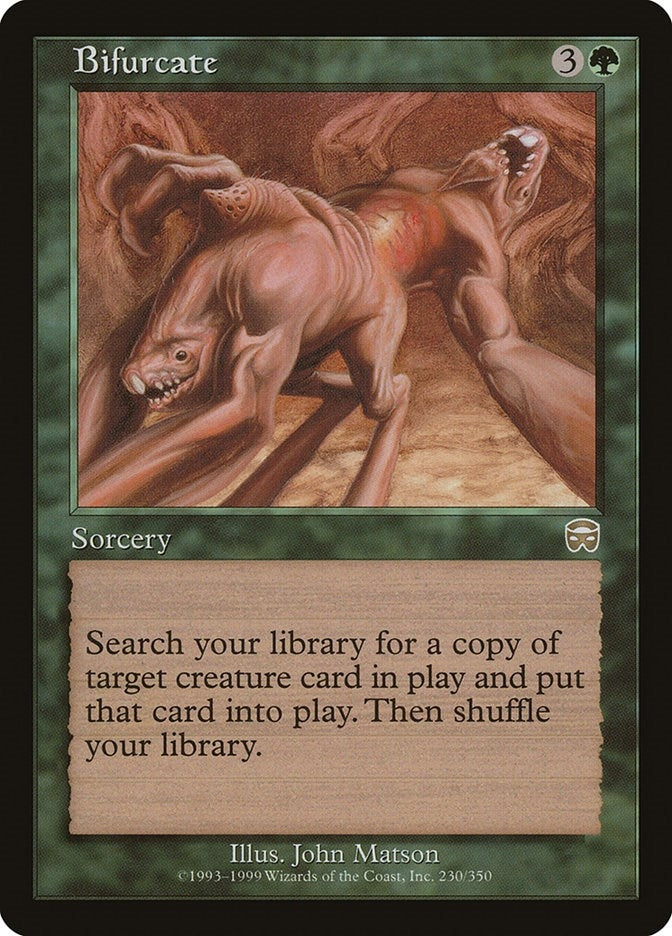 Image for Bifurcate (230) (Mercadian Masques) - Magic: The Gathering