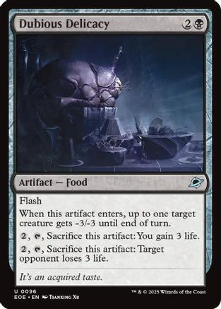 Dubious Delicacy (96) (EOE)