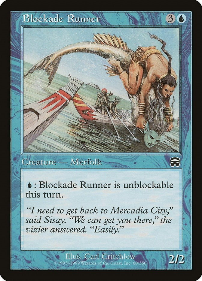 Image for Blockade Runner (60) (Mercadian Masques) - Magic: The Gathering