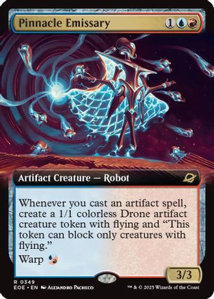 Pinnacle Emissary (Extended Art) (349) (EOE)