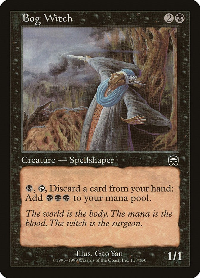 Bog Witch (118) (Mercadian Masques)