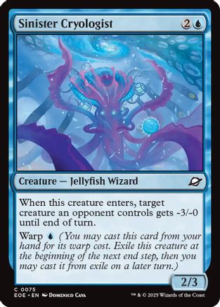 Sinister Cryologist (75) (EOE)