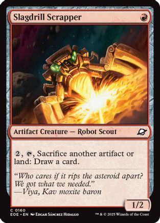 Slagdrill Scrapper (160) (EOE)