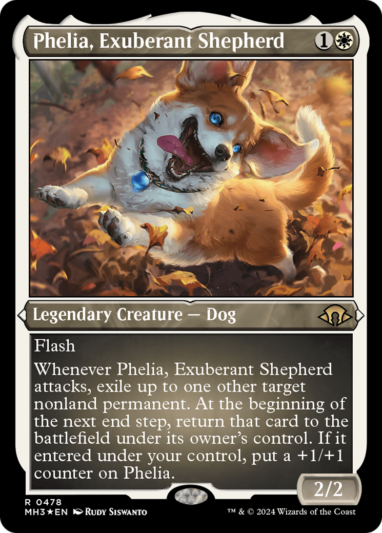 Phelia, Exuberant Shepherd (Foil Etched) (478) (MH3)