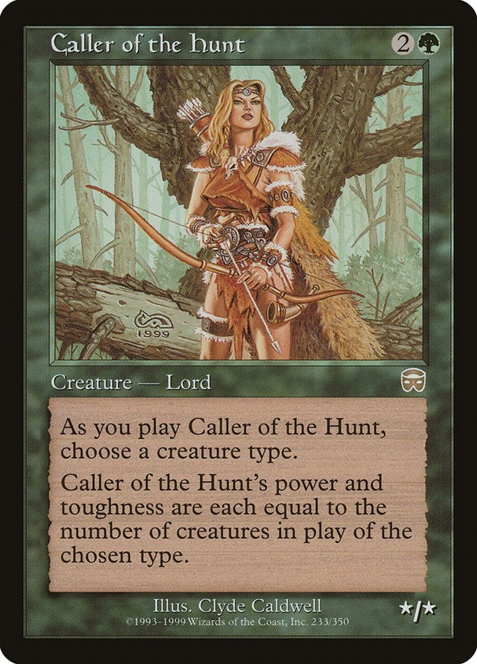 Image for Caller of the Hunt (233) (Mercadian Masques) - Magic: The Gathering
