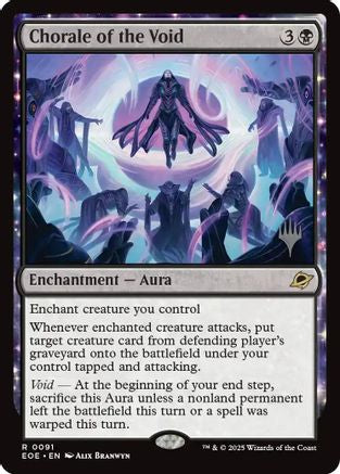 Chorale of the Void (PPEOE-091) - Promo Pack: Edge of Eternities Foil