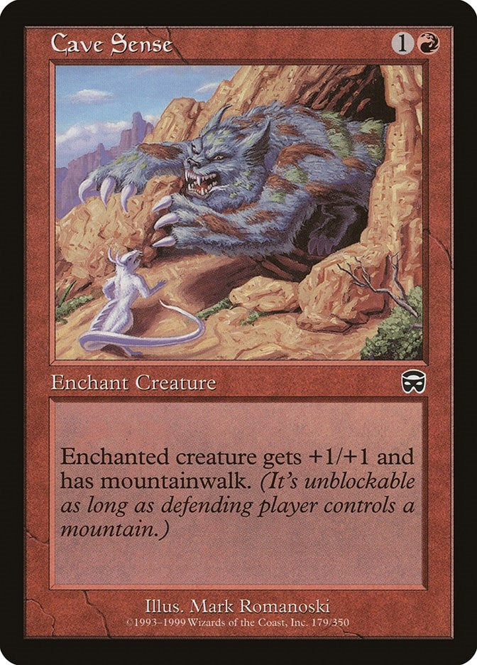 Image for Cave Sense (179) (Mercadian Masques) - Magic: The Gathering