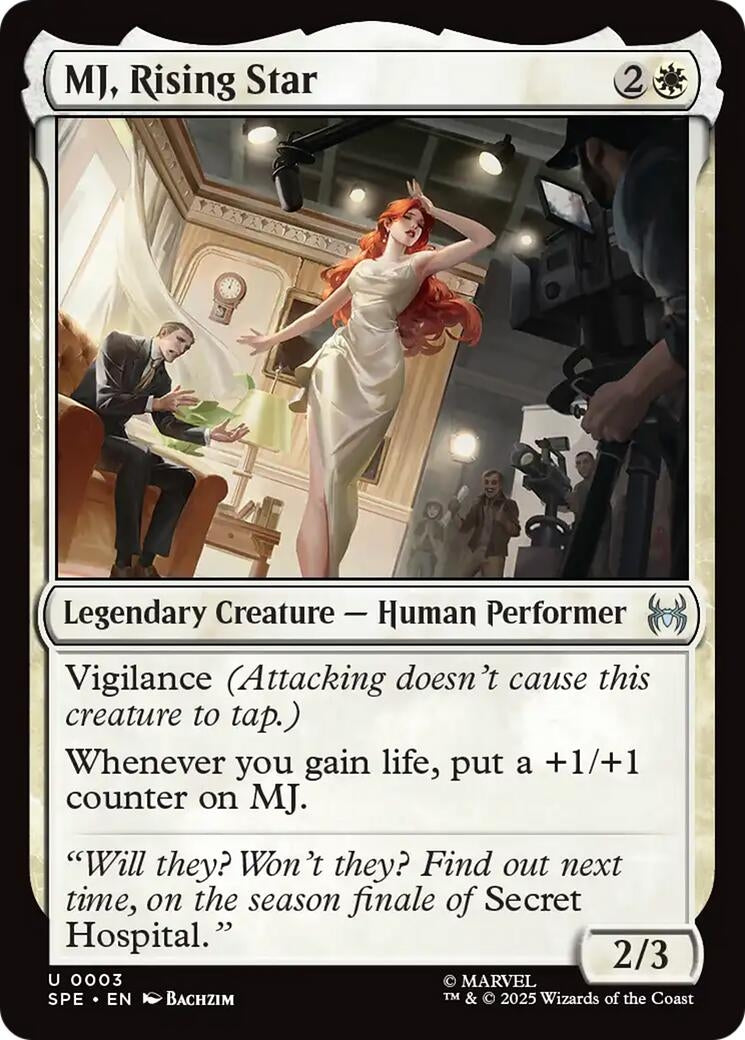 Image for MJ, Rising Star (3) (Marvel's Spider-Man: Eternal-Legal) - Magic: The Gathering