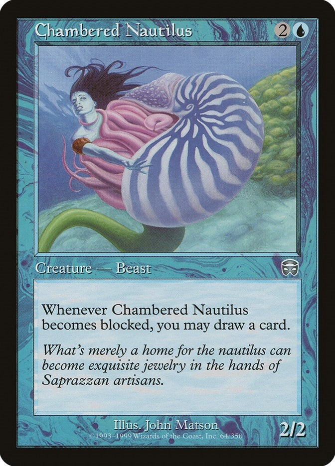 Image for Chambered Nautilus (64) (Mercadian Masques) - Magic: The Gathering