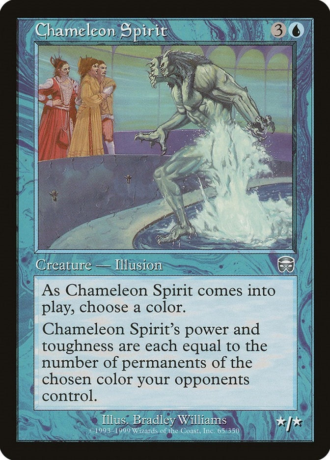 Image for Chameleon Spirit (65) (Mercadian Masques) - Magic: The Gathering
